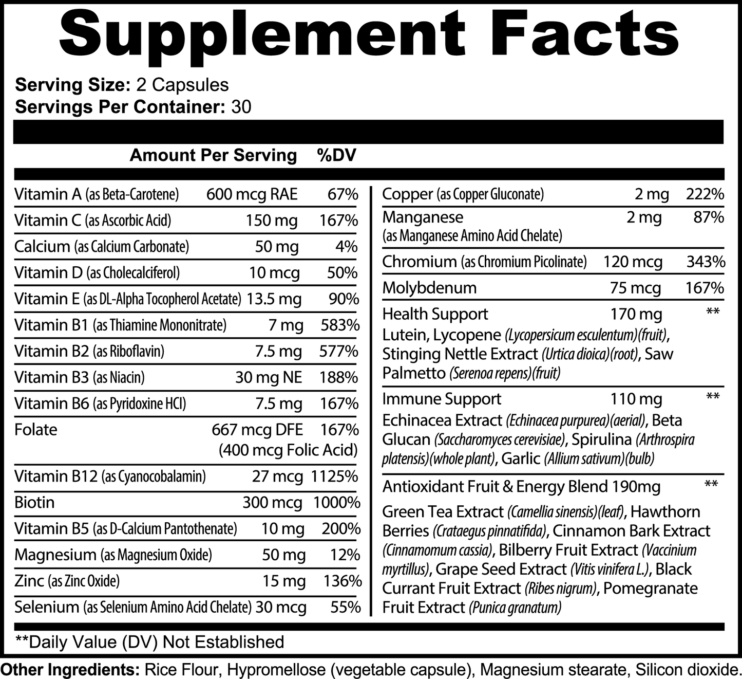 Complete Multivitamin Plus