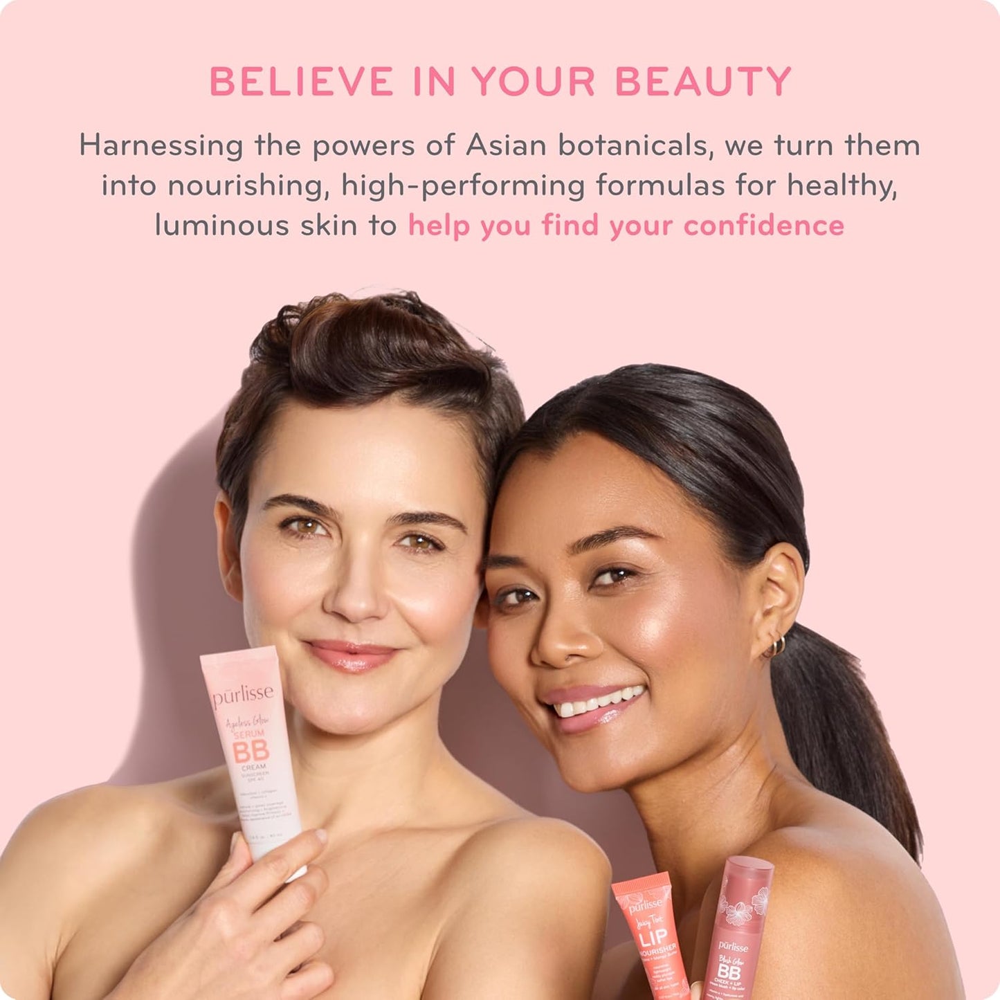 Perfect Glow BB Cream with SPF 30 - Matte Meets Dewy Finish - Enriched with Goji & Hawthorn Berry to Help Improve Skin Texture & Radiance - Fair (1.4 Oz)