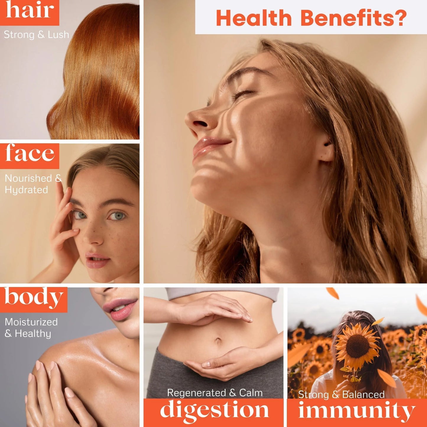 Organic Sea Buckthorn Oil 1 Fl Oz Cold Pressed Sea Buckthorn Berry Oil Seabuckthorn for Face Hair Body & Supplement